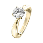 Anillo de compromiso Miloro 100 pts. Diamante natural. Klamore