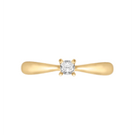 Anillo de compromiso Miloro 15 pts. Diamante natural. Klamore