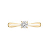 Anillo de compromiso Miloro 70 pts. Diamante natural. Klamore