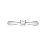 Anillo de compromiso Miloro 15 pts. Diamante natural. Klamore