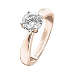 Anillo de compromiso Miloro 100 pts. Diamante natural. Klamore