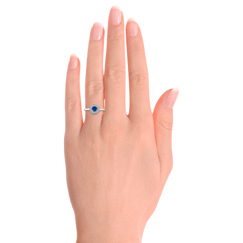 Anillo Clara Zafiro Klamore