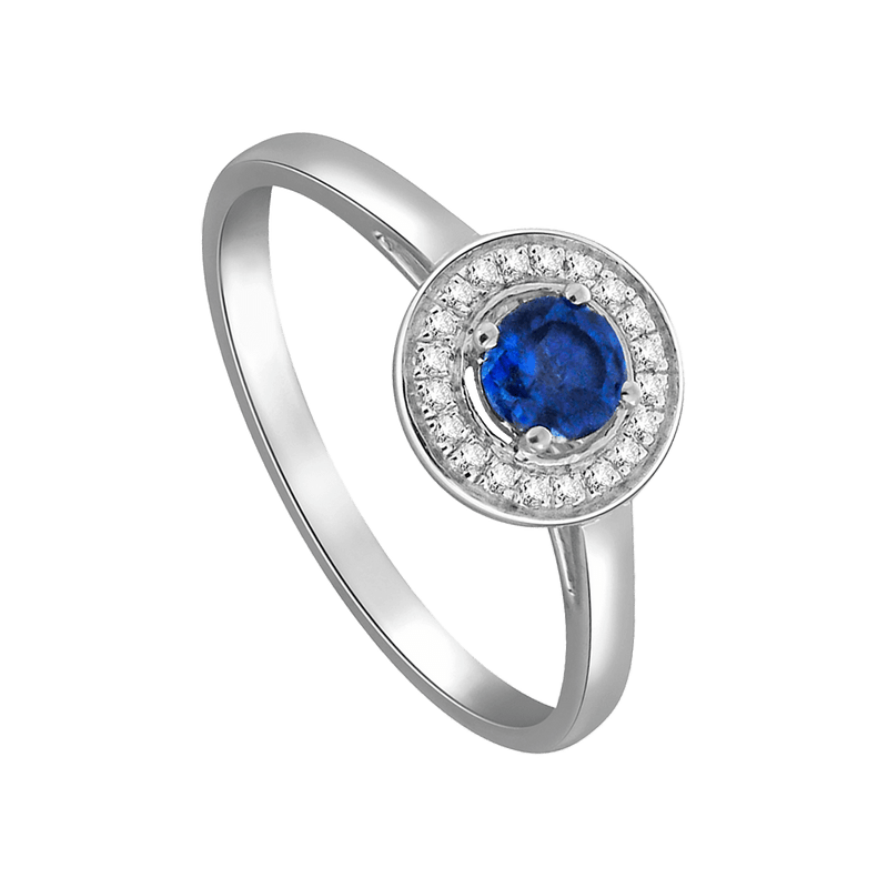 Anillo Clara Zafiro Klamore