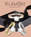 Anillo de compromiso Miloro 100 pts. Diamante natural. Klamore